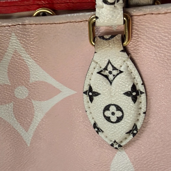 Louis Vuitton On The Go Limited Edition Rouge Rose Authentic - Picture 12 of 15